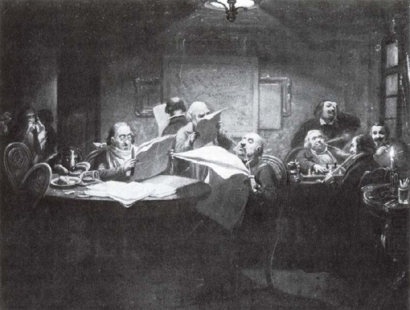 Das Lesekabinett, Johann Peter Hasenclever